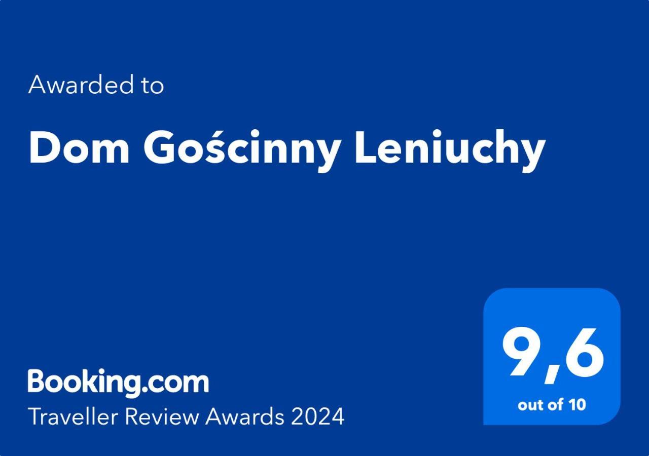 Dom Goscinny Leniuchy 레스나 외부 사진